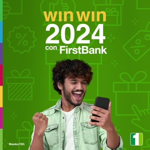 ¡Este es tu año! Empieza el 2024 ganando al abrir una Cuenta TODO junto a otro producto de ahorro en FirstBank. Comienza el proceso de apertura de tu Cuenta TODO aquí: https://bit.ly/3tTqg7f | FirstBank