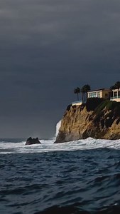 $12,000,000 Ocean front View, The Ocean is your backyard! #ocean #realestate #bigwaves #tsunami #oceanfront #lajolla #california_surf | deep sea discoveries