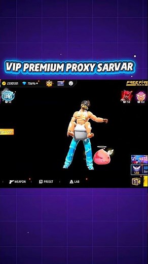 PREMIUM PROXY SARVAR DOWNLOAD ONE CLICK 🔥🎁 #freefire #freefiremax