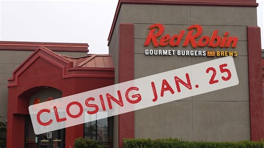 Red Robin Route 3 Clifton location closing end of January