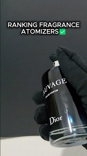 Ranking Fragrance Atomizers. Which one's your favorite? #fragrance #cologne #asmr #asmrsounds