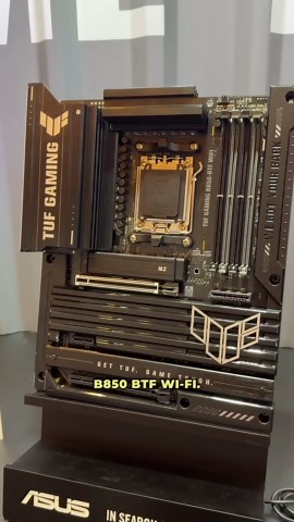 The ASUS TUF Gaming B850-BTF WiFi Motherboard!