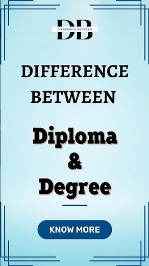 Difference Between Diploma and Degree | Unlock the Mystery: Diploma vs Degree Explained