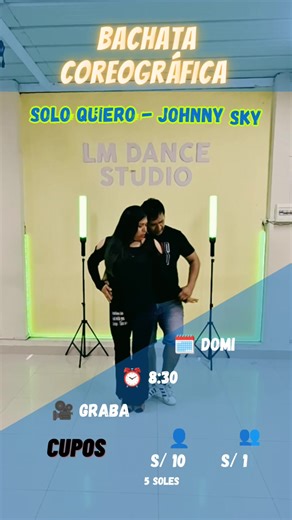 Este domingo 25 en LM Dance Bacjata coreográfica 🔥 Los esperamos #bachata #baile #viraltiktok #coreografia #viral