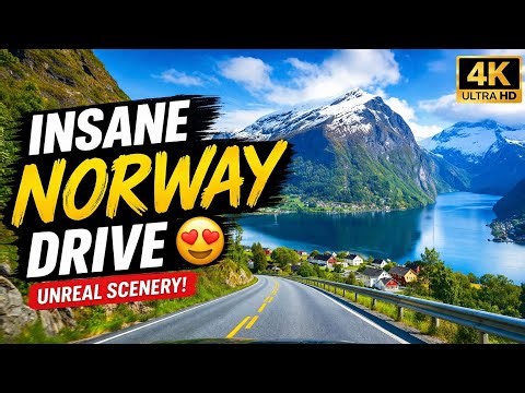Driving Through Norway 🇳🇴 | One of the World’s Most Beautiful Roads | 4K HDR