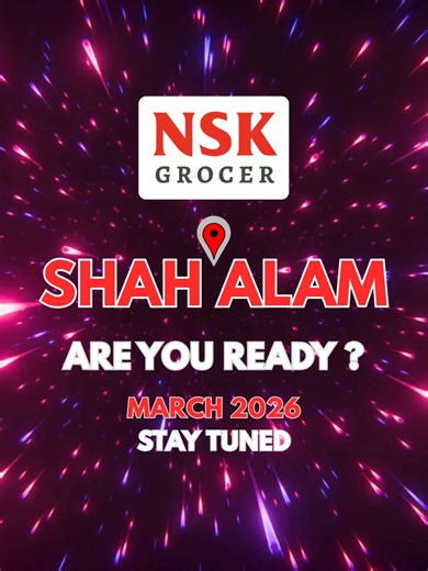 Exciting New Grocer Opening in Shah Alam!