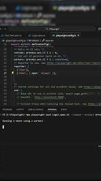 Generate HTML Test Reports in Playwright in 1 Minute #softwaretesting #sqaworld #playwright