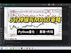 【python量化学习】macd策略代码实现，虚拟币市场效果回测