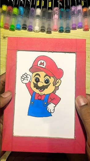 Cardboard pinball game super kario bros craft idea #diy #cardboardgame #nintendo #supermario #mario