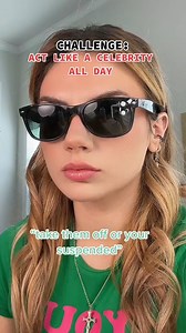 #challenge act like a celebrity all day... #baileyspinn #skit #pov | Bailey Spinn