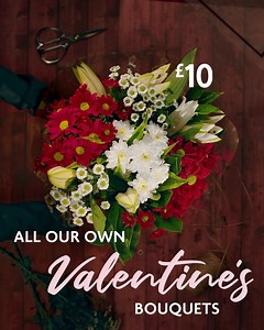 Made by us. Guaranteed to stay fresh for 5 days for you ❤️ Valentine’s Day flowers from Morrisons. Available now. bit.ly/MorrisonsValentines | Morrisons