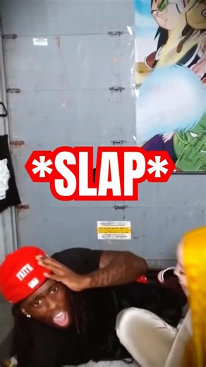 Why Did Ice Spice Slap Kai Cenat 😭... #funnyshorts