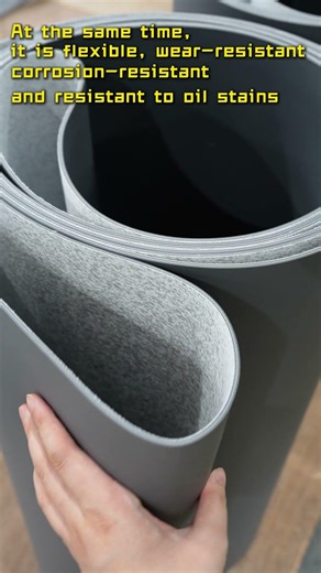 Grey Silicone Belts by Jiangsu Keqiang New Material Co., Ltd.