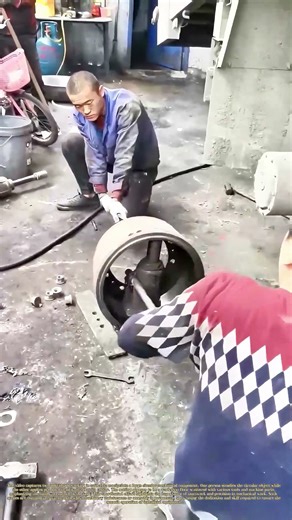 Splitting the Scrap: How a Bottle Jack Safely Destroys a Damaged Wheel Rim