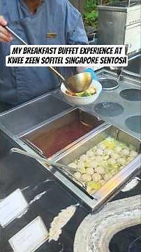My breakfast buffet experience at Kwee Zeen Sofitel Singapore Sentosa Resort #singaporefood