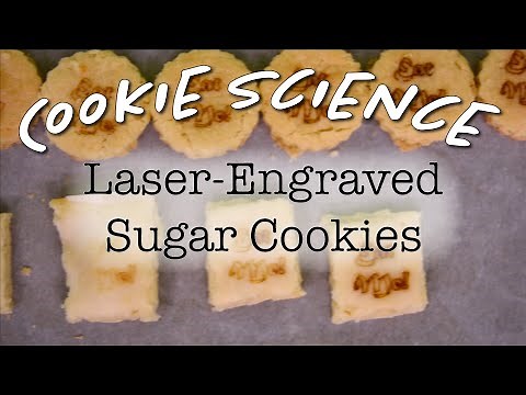 Cookie Science 4: Laser Engraved Sugar Cookies