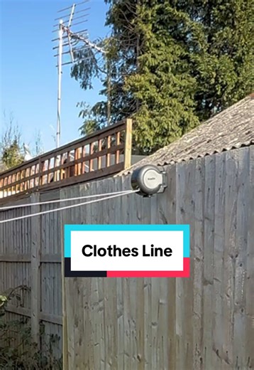 Unexpected Clothes Line Reaction