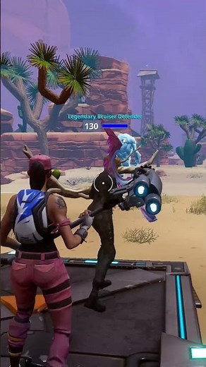 Melee Defender VS 160 Smasher… Fortnite Save The World