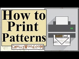 Doll Sewing Tips: How to Print Patterns