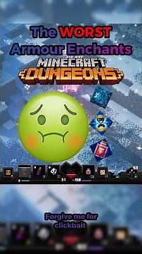 The Top 5 Worst Armour Enchants (Minecraft Dungeons)