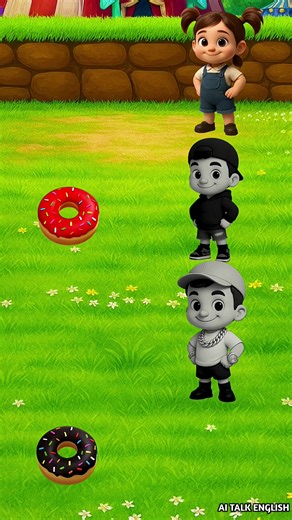 Magic Color Changing Donuts: A Fun Cartoon Adventure