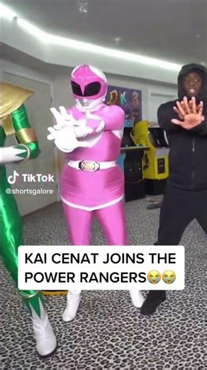 kai joined the power rangers 😂