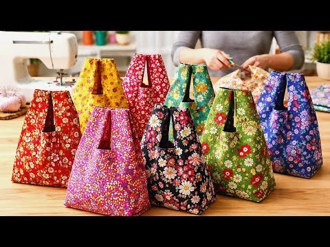 So Cute Handbag in just 15 Minutes 💖 Very Easy to Sew, Even beginners can make one