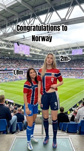 Congrats Haaland for shooting Norway in the Quarterfinals! #tallgirl #haalandssister #haaland #wc26