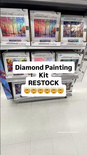 Walmart brought back the ‪@ArtSkillsOfficial‬diamond painting kits! #diamondpainting #artsandcrafts