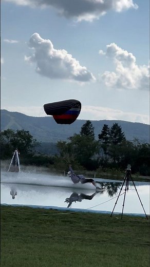 The Art of High Performance Parachute landing #swooping #skydiving