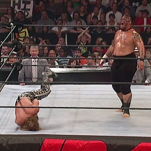 The odds were stacked against Shawn Michaels when he ran into the Samoan Bulldozer 15 years ago today on WWE Raw! 😮 | WWE Network