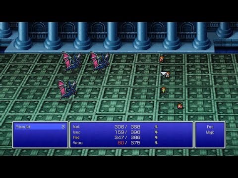 FINAL FANTASY 3 Poison Bat Location