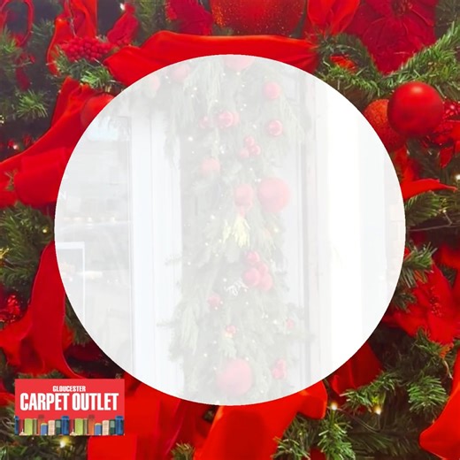 It’s beginning to feel a lot like Christmas at Gloucester Carpet Outlet! 🎄✨ A huge thank you to Scene Setters UK for creating our festive display — we love how the vibrant red perfectly complements our brand! ❤️🎁 Pop in and see the showroom looking extra magical this season! | Gloucester Carpet Outlet