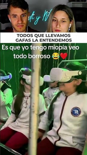 Tienes miopía y los lentes de realidad virtual no vienen con aumento