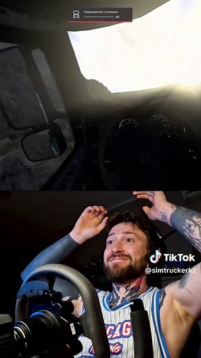 Cамая опасная дорога в Eurotruck Simulator 2 / ETS2 #eurotrucksimulator2 #americantrucksimulator #moza #promods #ets2