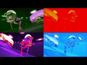 Crazy Frog - Axel F (Official Video) Quadparison #5