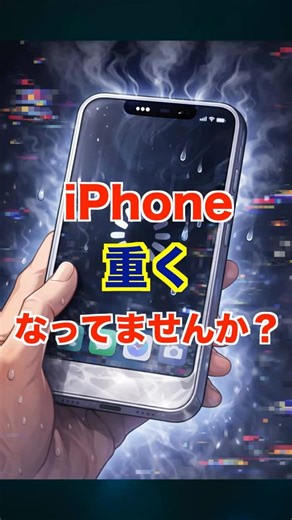 iPhone動作重い #iphone設定 #iphone動作重い #便利屋 #iphone便利術