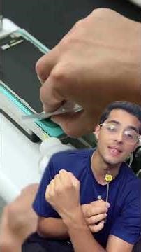 Agora a troca de vidro mudou de nível!..#trocadevidro #tecnico #laser #iphone17promax