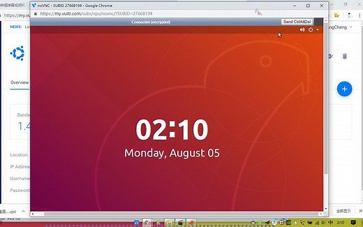 Ubuntu 18.04服务器安装gnome图形化桌面并vnc远程登陆--vultr