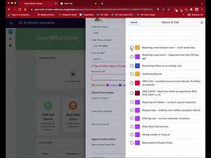 How to log a new call in RC Respond