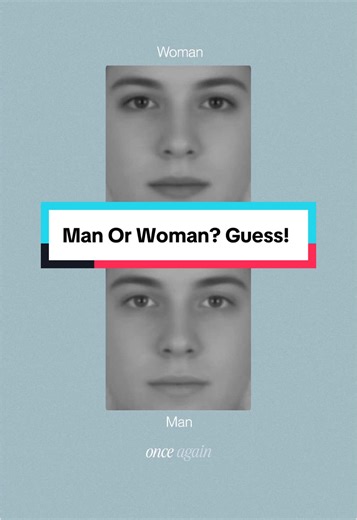Man or Woman? Guess! | high contrast makeup