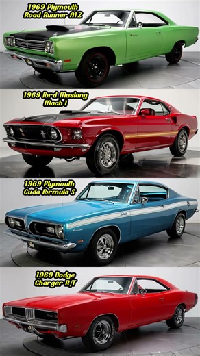 Road Runner, Mach 1, Cuda or Charger?