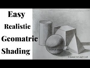 How to Shade shapes with Pencil |Realistic | Still life in pencil shading |step by step for beginner