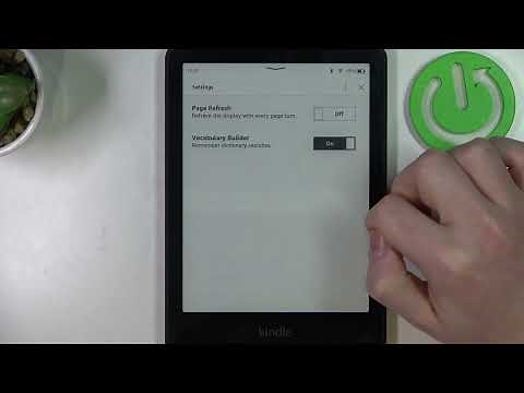 Amazon Kindle Paperwhite 11th Generation - How To Enable & Disable Page Refresh
