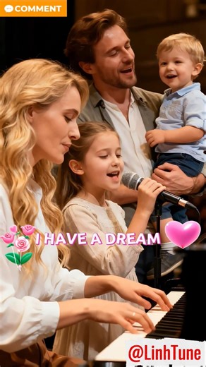 🎹🎤 “I Have A Dream” – A Heartwarming Family Performance