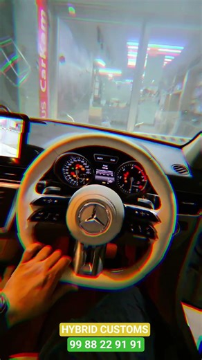 Ml 250Android upgrade 360 installed ||‪@HybridCustoms‬ #ml250 #youtubeshorts #explorepage