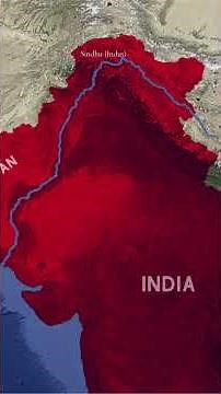 Sapta Sindhu – Land of the Seven Rivers on Map 🌍 | Ancient India | #SaptaSindhu #AncientIndia