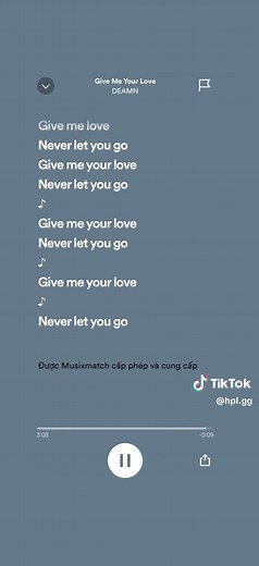 Give Me Your Love Lyrics/deamn🤯⏳#givemeyourlove #deamn
