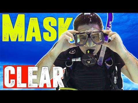 Padi Open Water: How to Clear a Dive Mask Under Water