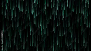 abstract moving line background with dark colors. Animated background moving abstract lines like rainwater. digital motion graphics.